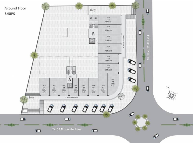  sundaram-villa Tower B Cluster Plan