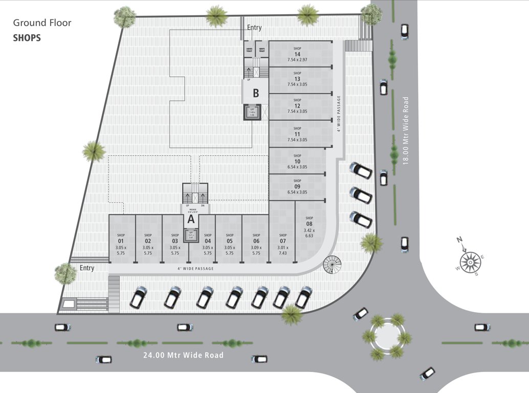  sundaram villa Tower B Cluster Plan