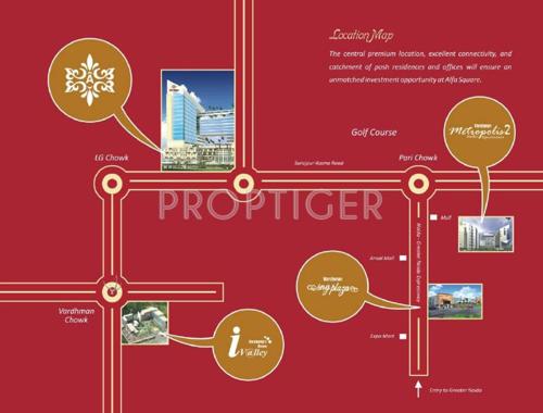  alfa-square Images for Location Plan of Vardhman Alfa Square