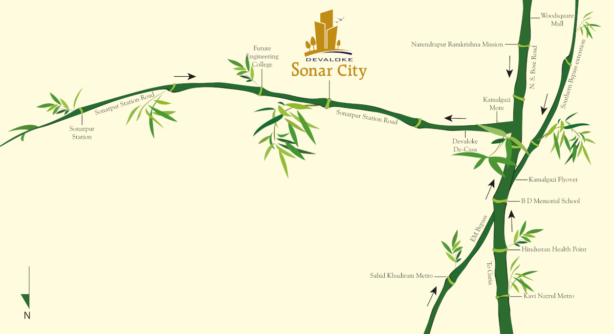 sonar city phase i Location Plan