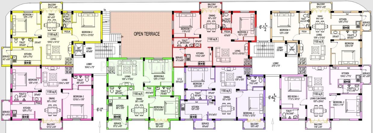 Images for Cluster Plan of Green Peace Ragas