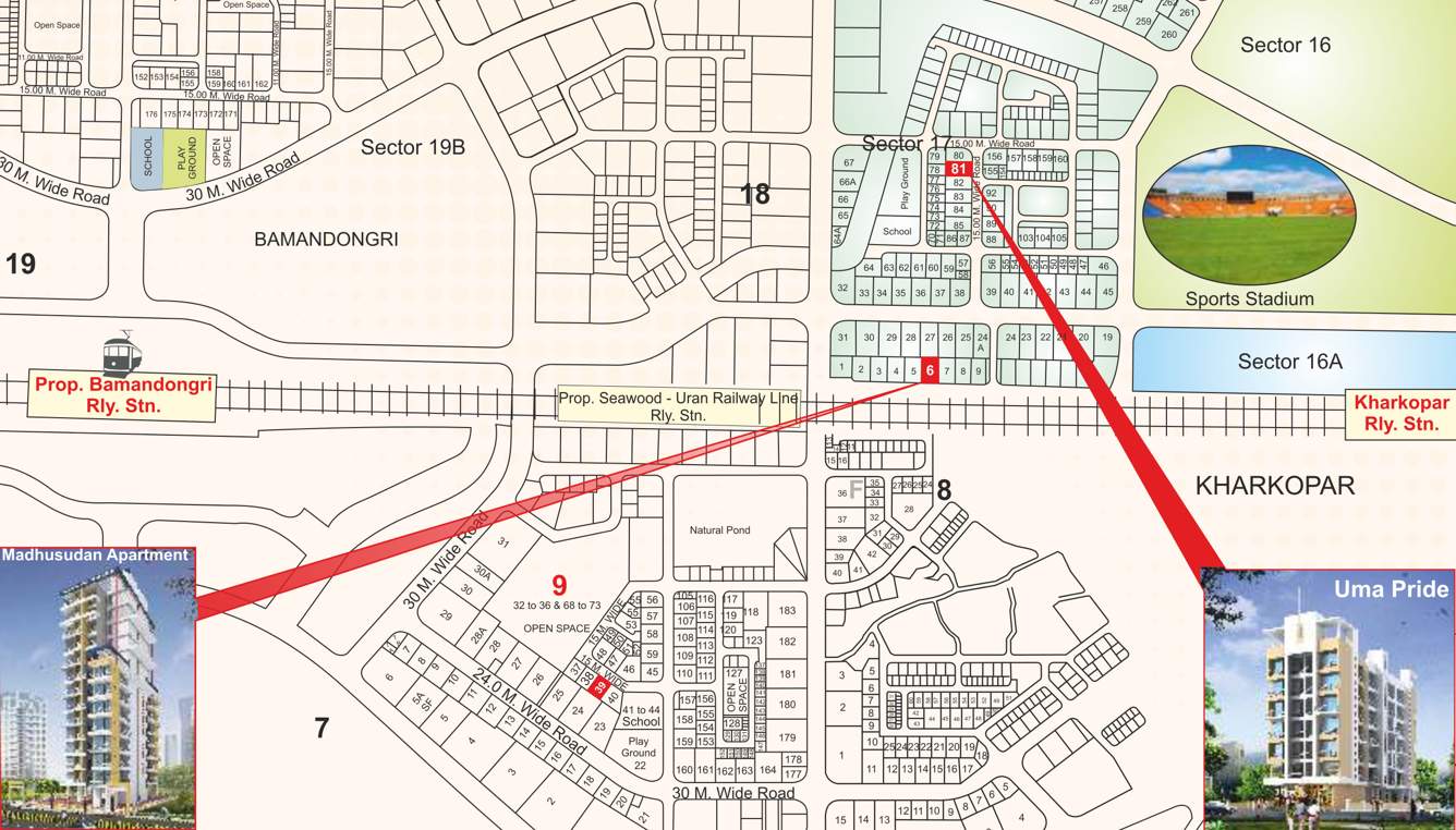 Images for Location Plan of Shree Raj Uma Pride