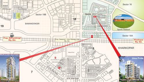 Images for Location Plan of Shree Raj Uma Pride Images for Location Plan of Shree Raj Uma Pride