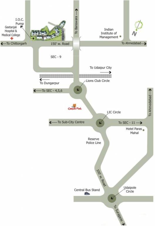 Images for Location Plan of Riddhi Siddhi Venus