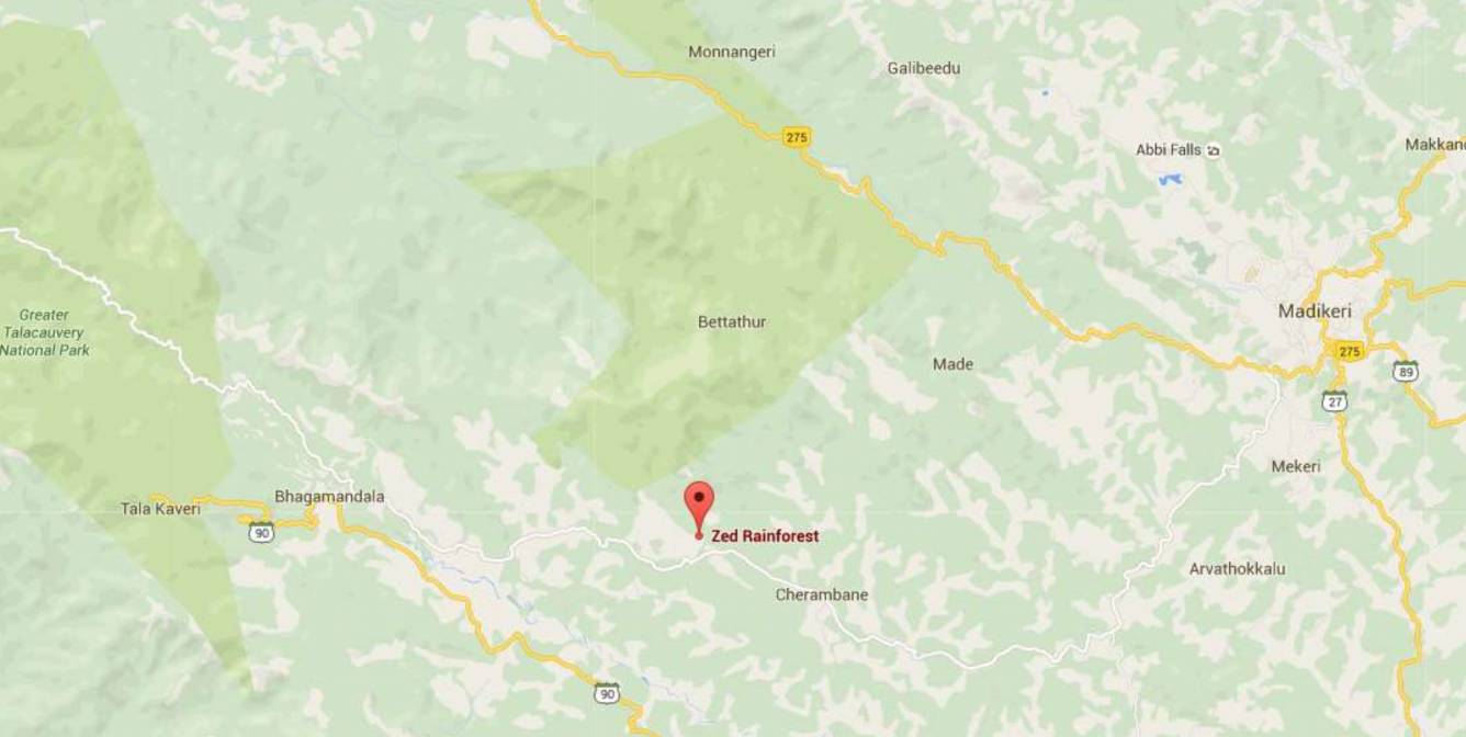 Images for Location Plan of ZED Rainforest