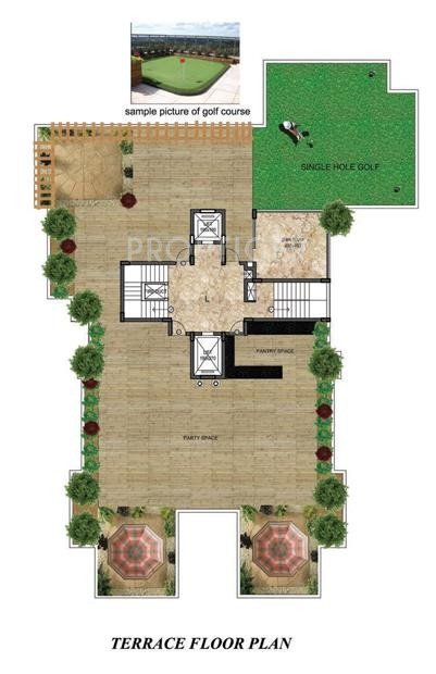  skygolf Tower 1 Cluster Plan