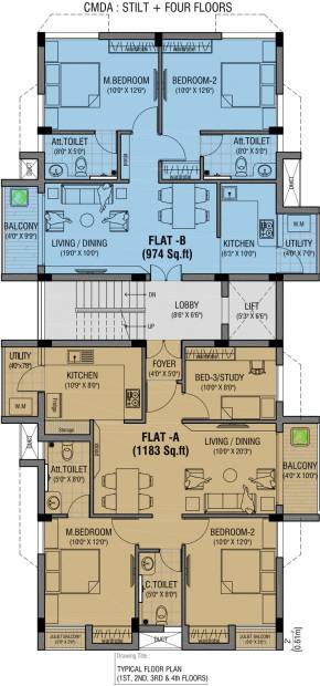 Images for Cluster Plan of Rahul Krishna Vilas