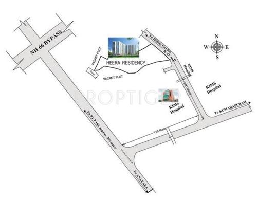 Images for Location Plan of Heera Residency residency Images for Location Plan of Heera Residency