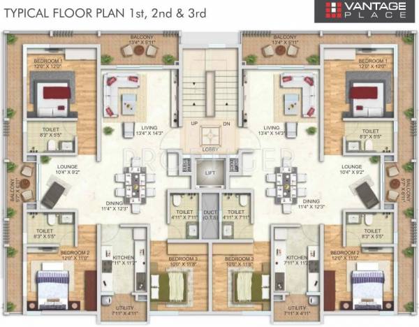 Images for Cluster Plan of UBR Vantage Place Images for Cluster Plan of UBR Vantage Place