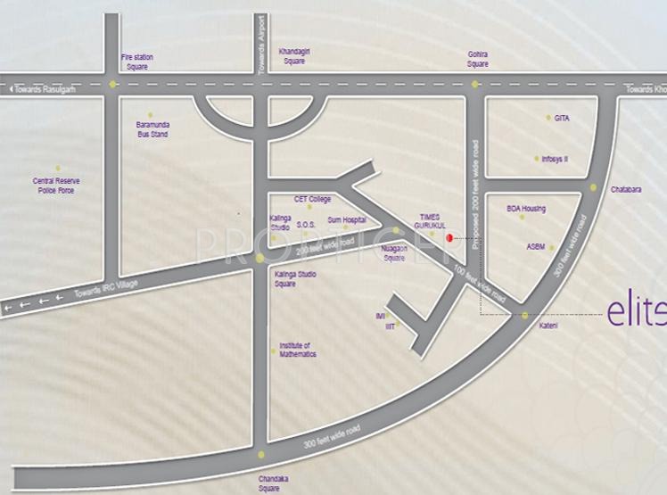 Images for Location Plan of Supratik Elite