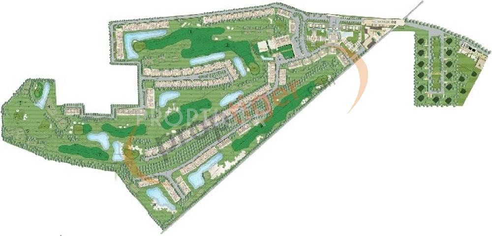 Images for Layout Plan of Silverglades Tarudhan Valley Golf Resort Apartment