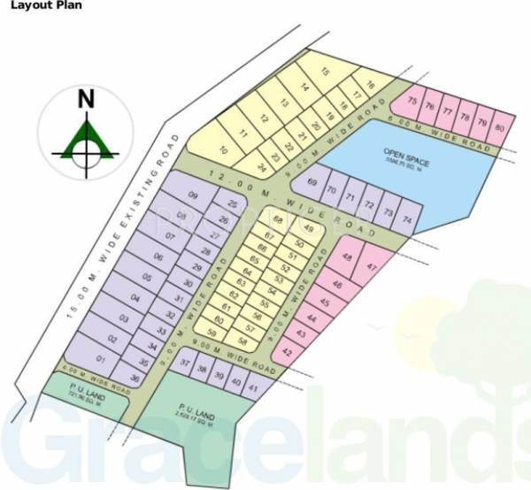 Layout Plan Gracelands Jubilare Layout Plan