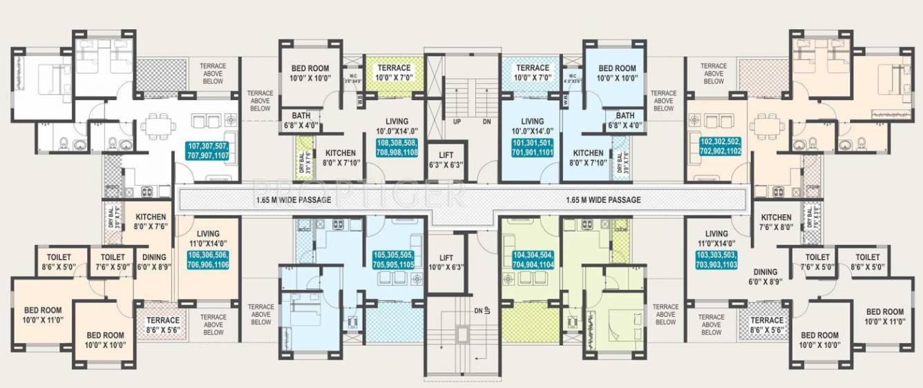cira Tower 1 Cluster Plan