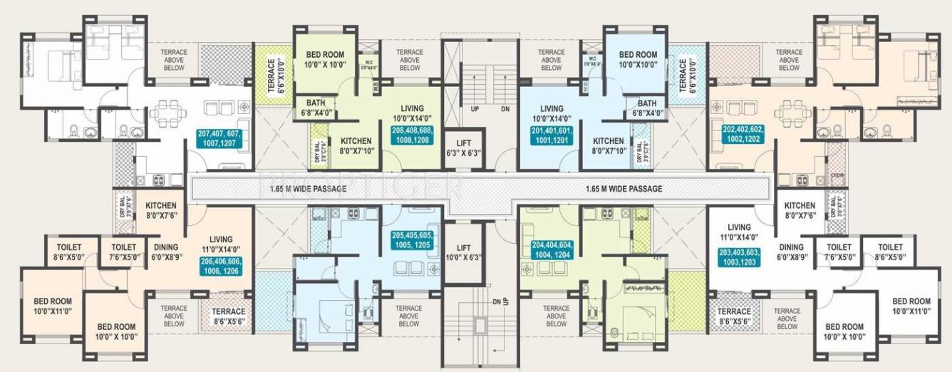 cira Tower 1 Cluster Plan