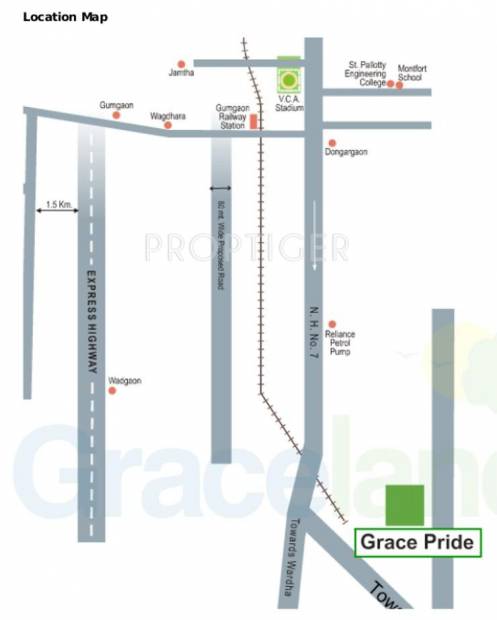 Gracelands Pride Location Plan