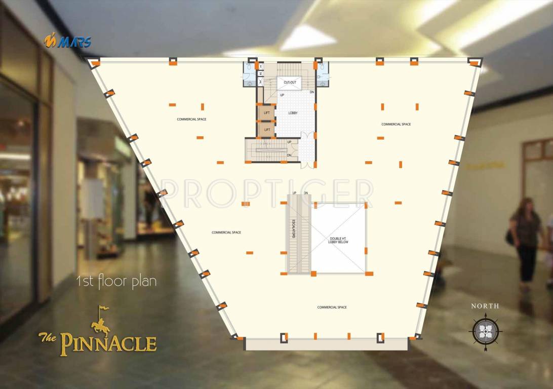 Images for Cluster Plan of Mars Infraprojects Pvt Ltd The Pinnacle
