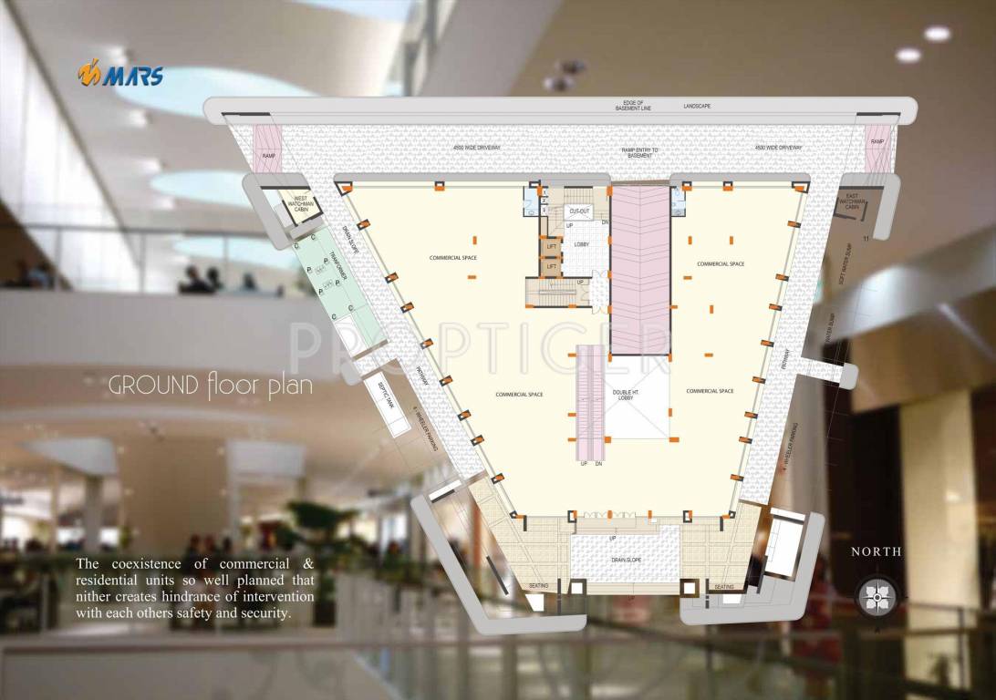 Images for Cluster Plan of Mars Infraprojects Pvt Ltd The Pinnacle