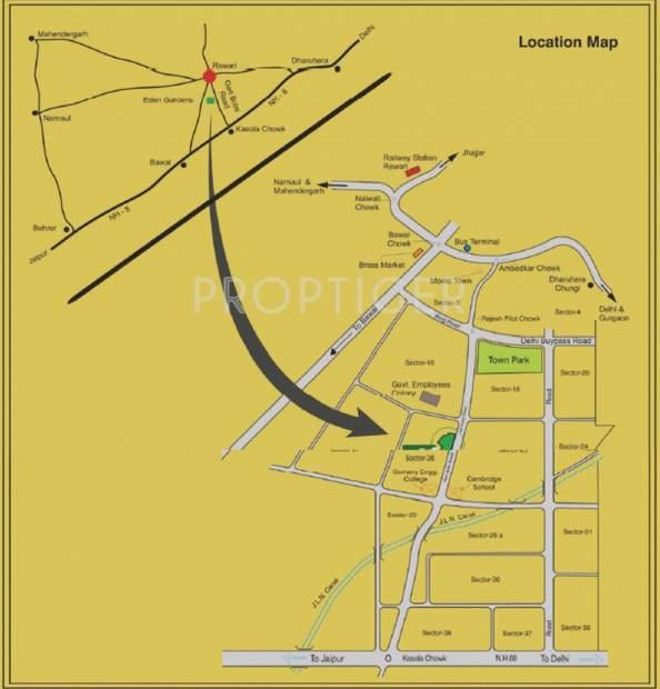 Images for Location Plan of Manchanda Eden Garden