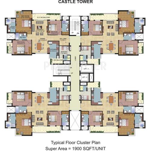  spa-village Images for Cluster Plan of Omaxe Spa Village