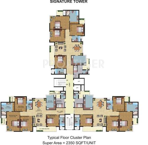  spa-village Images for Cluster Plan of Omaxe Spa Village