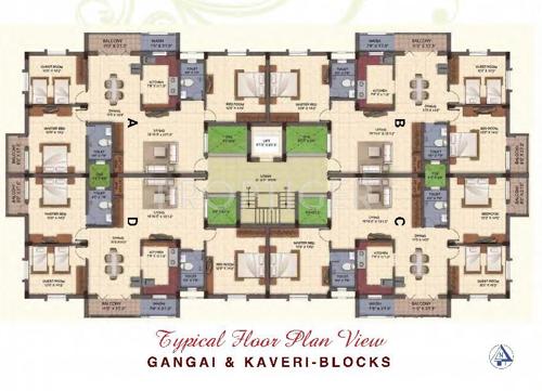 Images for Cluster Plan of  Jeevan Bima Enclave