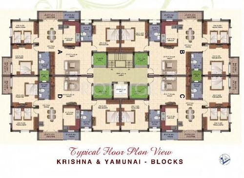 Images for Cluster Plan of  Jeevan Bima Enclave
