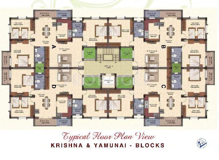Images for Cluster Plan of  Jeevan Bima Enclave