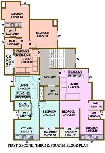 Images for Cluster Plan of Shree Shivaay Heights