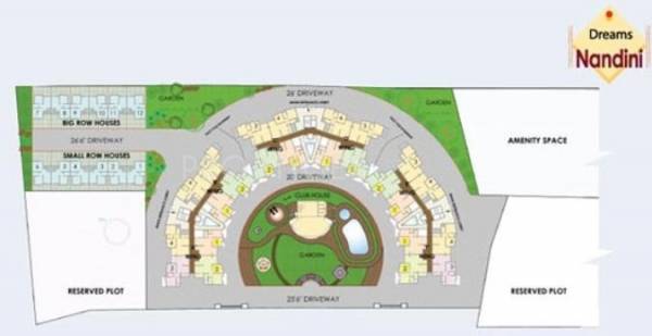 Images for Layout Plan of Dreams Corporation Nandini Villa