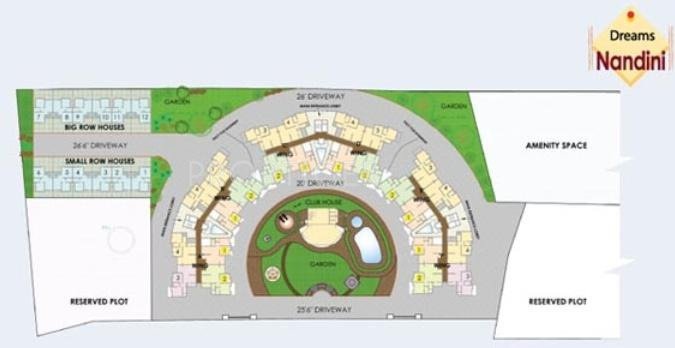Images for Layout Plan of Dreams Corporation Nandini Villa
