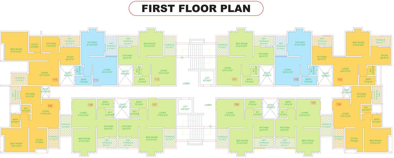 Images for Cluster Plan of Avenue Serenity