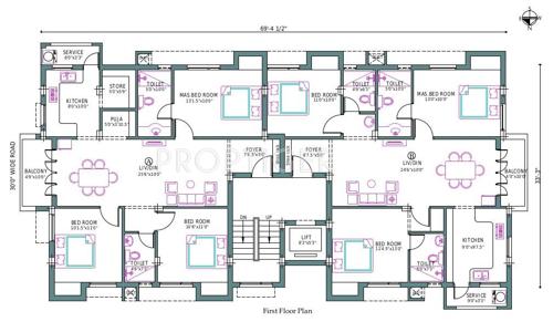 Images for Cluster Plan of Sai Karpagam Images for Cluster Plan of Sai Karpagam