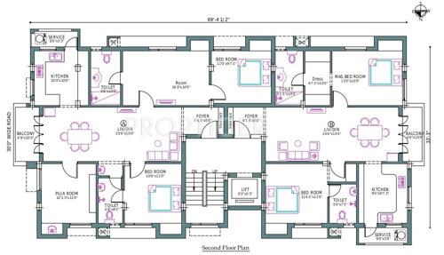 Images for Cluster Plan of Sai Karpagam Images for Cluster Plan of Sai Karpagam