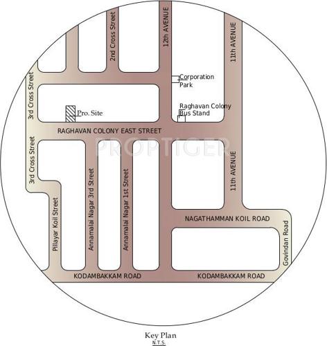 Images for Location Plan of Sai Karpagam Images for Location Plan of Sai Karpagam