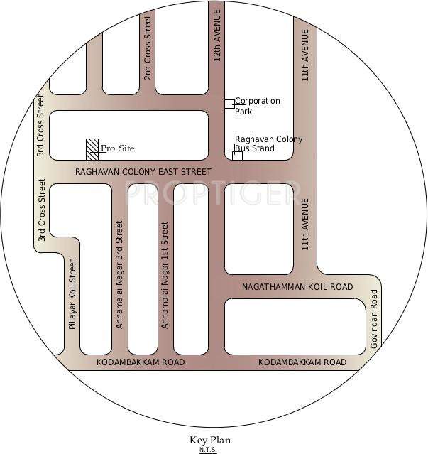 Images for Location Plan of Sai Karpagam