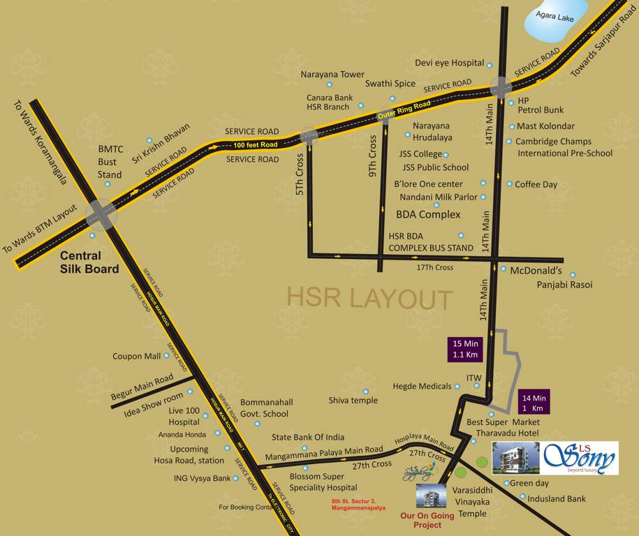  sony Images for Location Plan of LS Sony