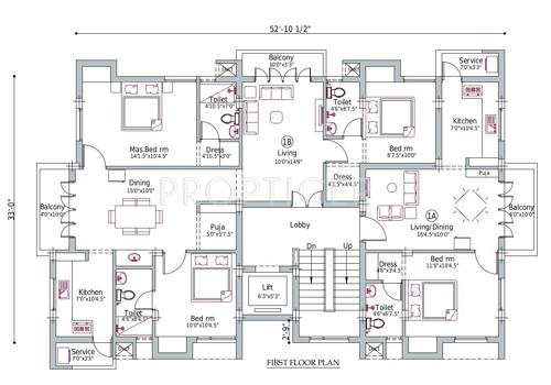 Images for Cluster Plan of  Aishwaryam