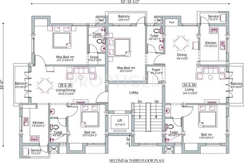 Images for Cluster Plan of  Aishwaryam