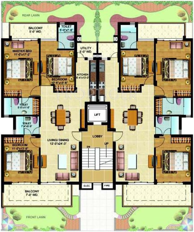 Images for Cluster Plan of Omaxe Royal View Homes