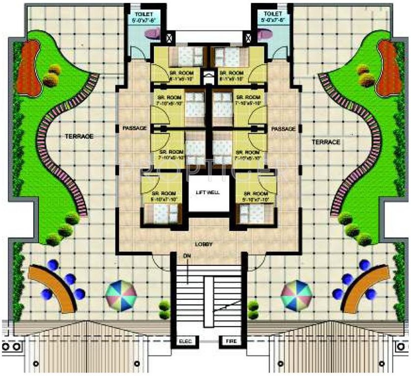 Images for Cluster Plan of Omaxe Royal View Homes