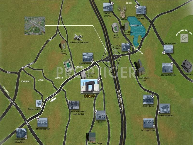 Images for Location Plan of Sneha Domus Villas