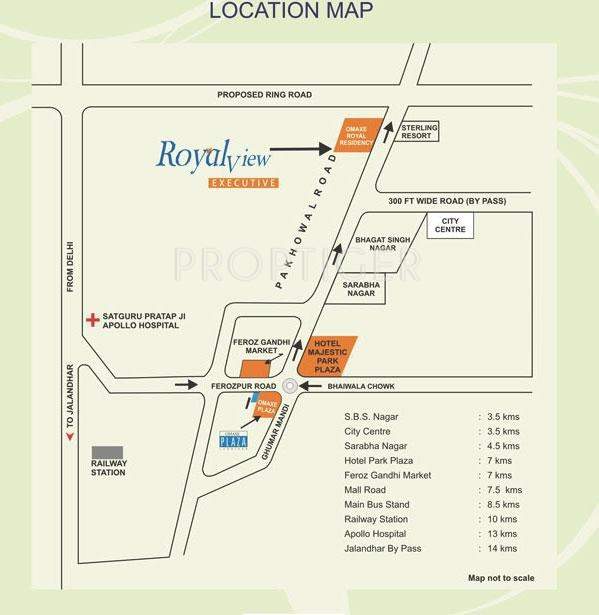  royal view executive Images for Location Plan of Omaxe Royal View Executive