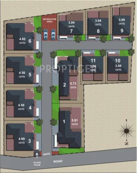 Layout Plan Raj Builders Nakshatra Gardens Layout Plan