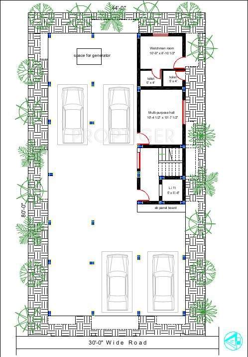 Images for Cluster Plan of  Gokulam