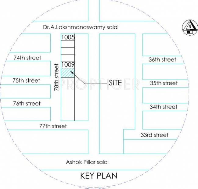 Images for Location Plan of  Gokulam