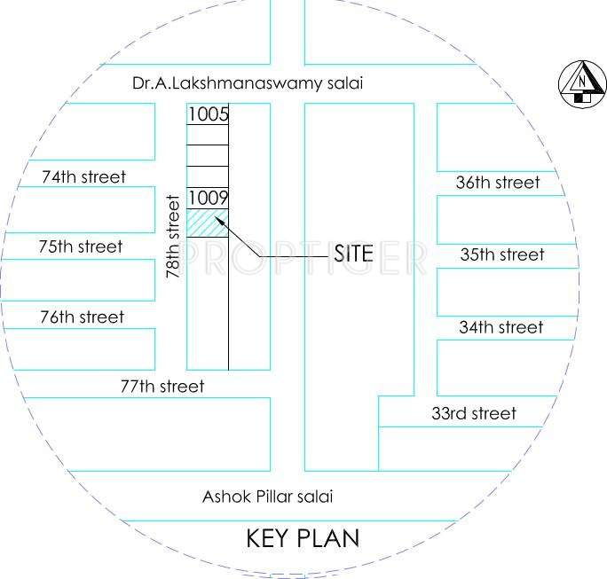 Images for Location Plan of  Gokulam