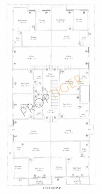 Images for Cluster Plan of Repute Homes Ahimsa