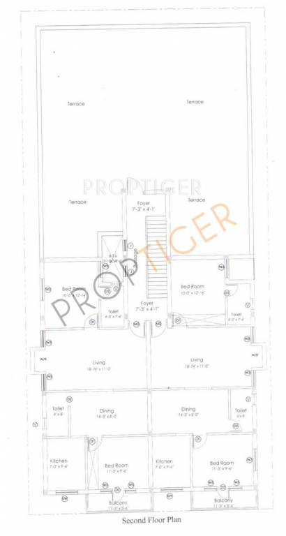 Images for Cluster Plan of Repute Homes Ahimsa