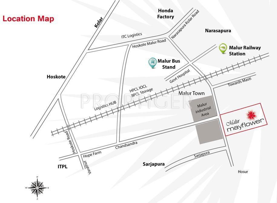 Images for Location Plan of Quantum Malur Mayflower