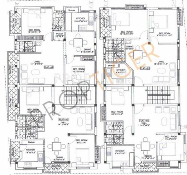 Images for Cluster Plan of Repute Homes Charaiveti